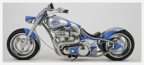 intel theme bike