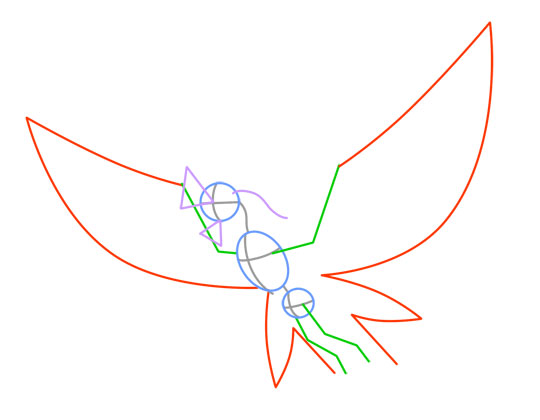how to draw a Leonopteryx