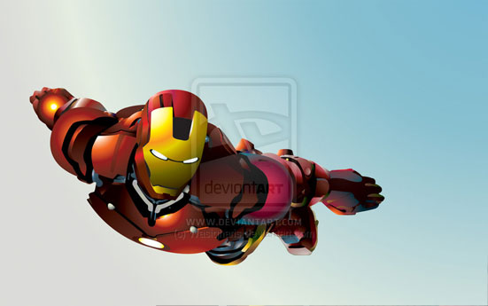 Iron Man by Wasiqharis