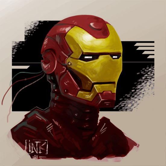 Iron man by inkfloyd