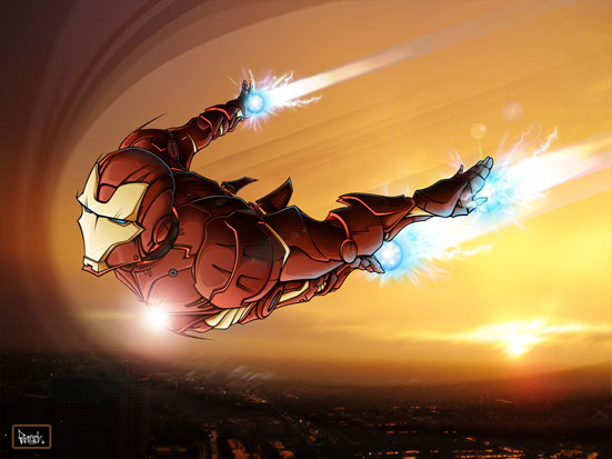 Iron man by pnutink