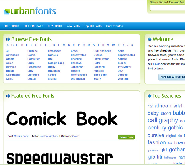 urbanfonts.com