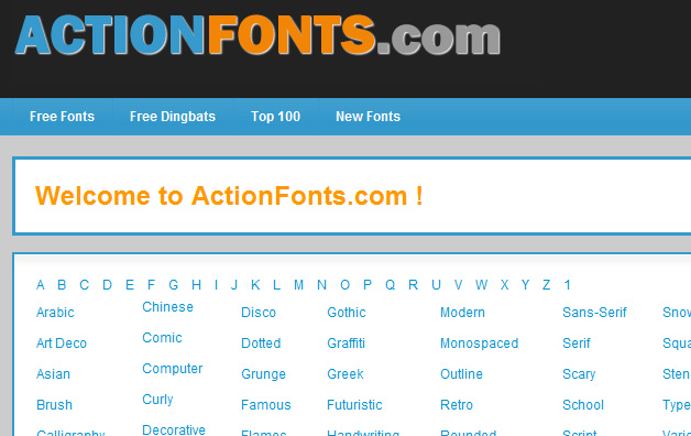 actionfonts.com