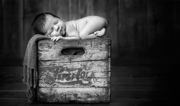 Box-top Baby by Carrie Sandoval