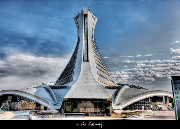 Montreal-Olympic-Stadium by Ken Kaminesky